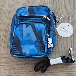 Ju-Ju-Be Blue Geo Crossbody Bag